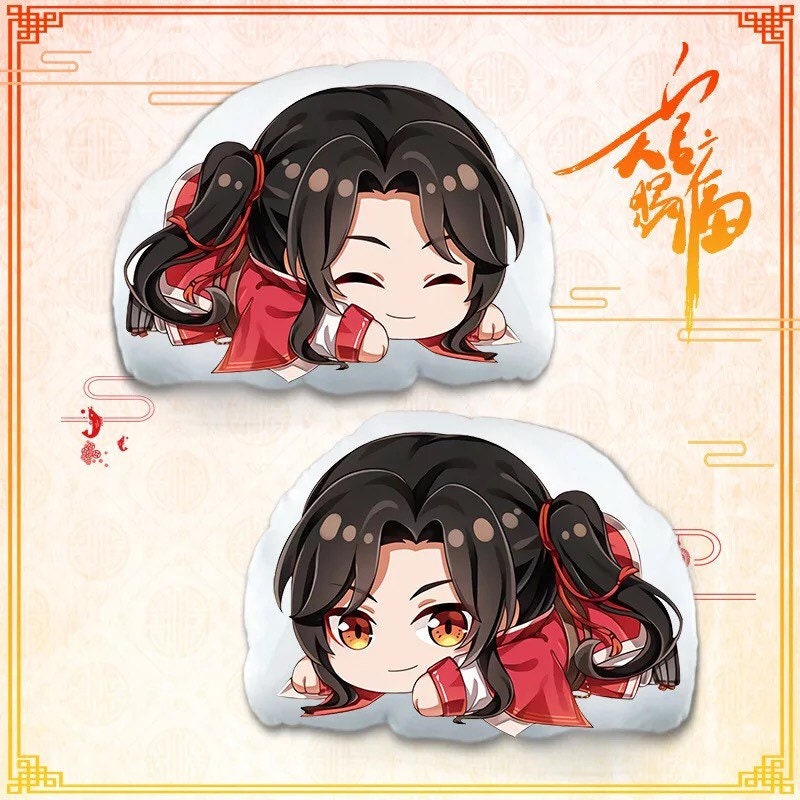 TGCF plushie pillow! 42cm stuffed cushion Heaven Officials Blessing Hua Cheng Xie Lian BL anime gift Pillow Doll Plush Bed Cushion C149