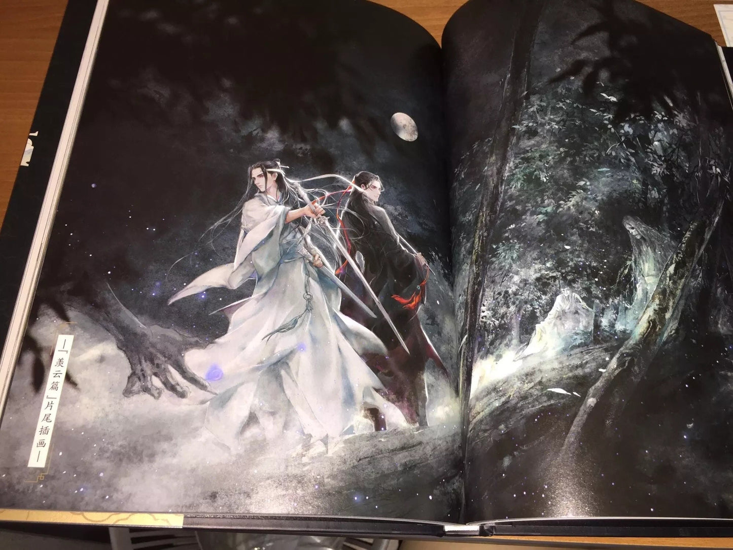 Mo Dao Zu Shi Art Book! Wei Wuxian Lan Wangji BL novel art gift BL bromance 忘羨陈情令 Grandmaster of demonic cultivation C168