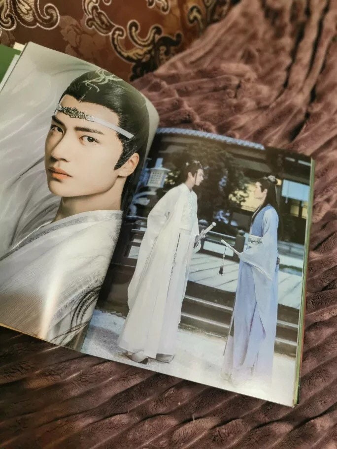 The Untamed Photo Book! Wei Wuxian Lan Wangji MDZS BJYZ BL fan art gift yibo xiao zhan 忘羨 陈情令 魔道祖師 Grandmaster of demonic cultivation C161