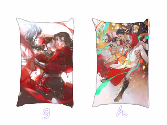 TGCF pillow case! fabric art prints BL anime gift Tian Guan Ci Fu Xie Lian Huacheng Heaven Official’s blessing custom pillow case C212