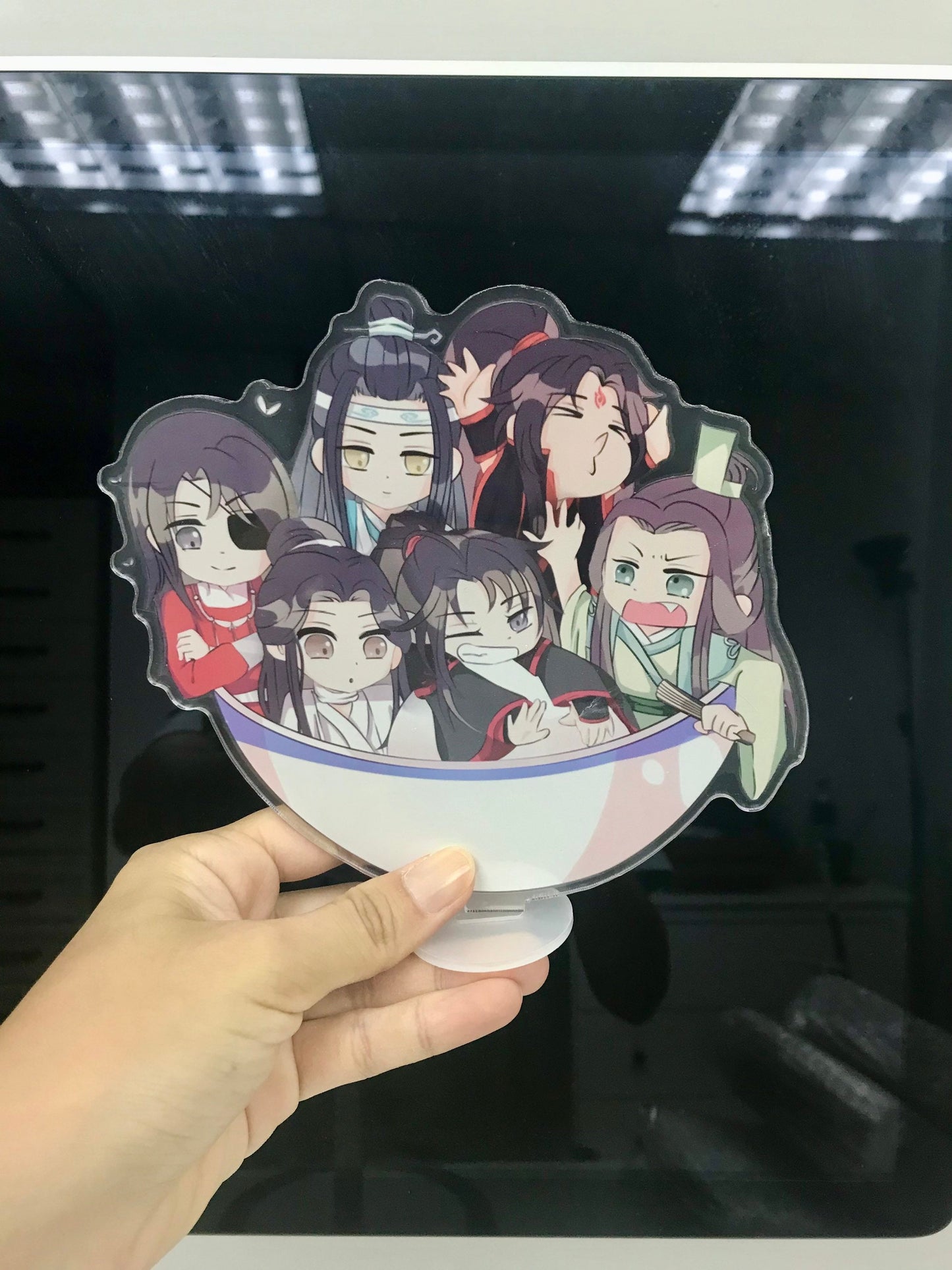 5pc/set MXTX family acrylic stands!! MDZS TGCF Scum Villian wei Wuxian Lan Wangji Hua Cheng Xie Lian Luo Binghe Qing Mo Xiang Tong Xu C227