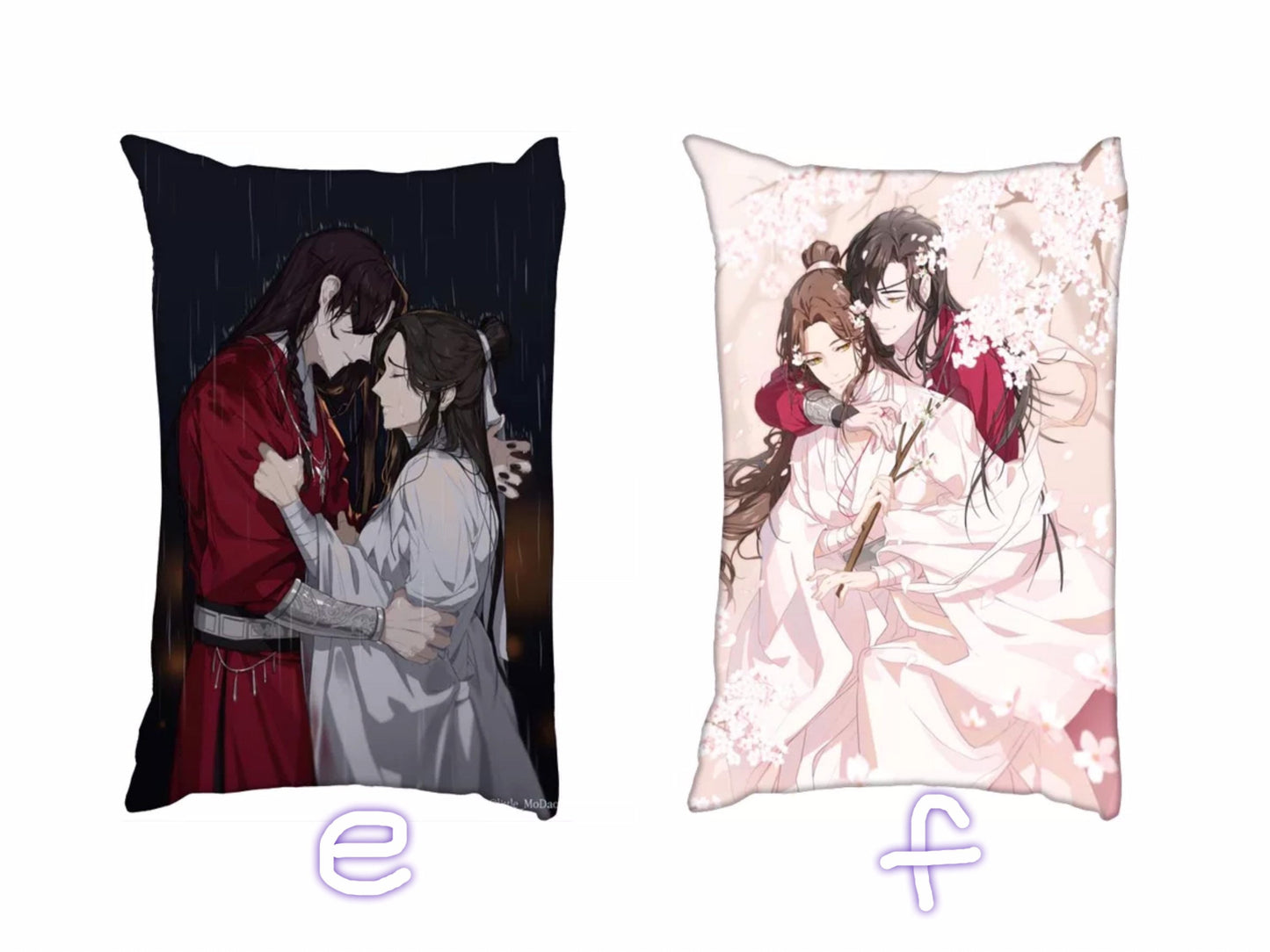 TGCF pillow case! fabric art prints BL anime gift Tian Guan Ci Fu Xie Lian Huacheng Heaven Official’s blessing custom pillow case C212