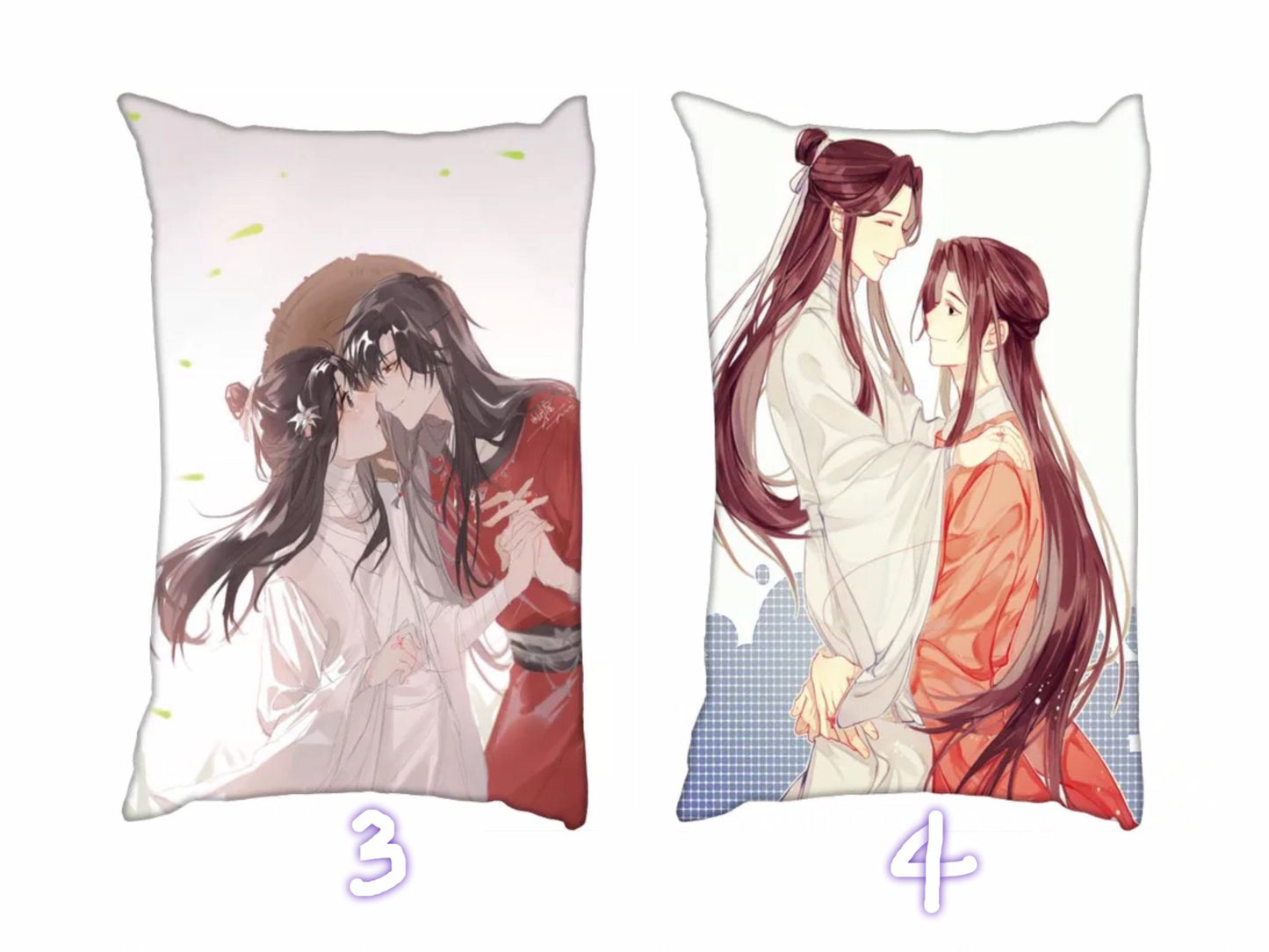 TGCF pillow case! fabric art prints BL anime gift Tian Guan Ci Fu Xie Lian Huacheng Heaven Official’s blessing custom pillow case C214