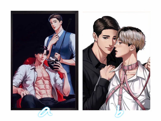 BJ Alex yaoi Anime Poster Classic Anime Canvas Wall Art Pictures HD Print Murals Popular BL Manga Canvas Painting Girl Room C250