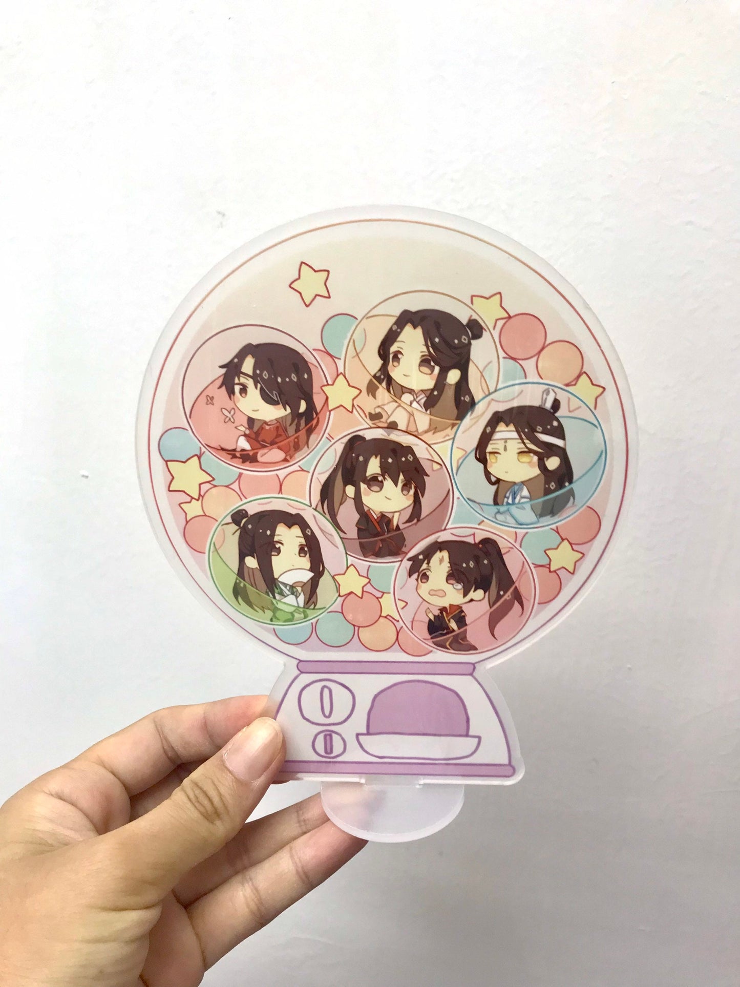 5pc/set MXTX family acrylic stands!! MDZS TGCF Scum Villian wei Wuxian Lan Wangji Hua Cheng Xie Lian Luo Binghe Qing Mo Xiang Tong Xu C227