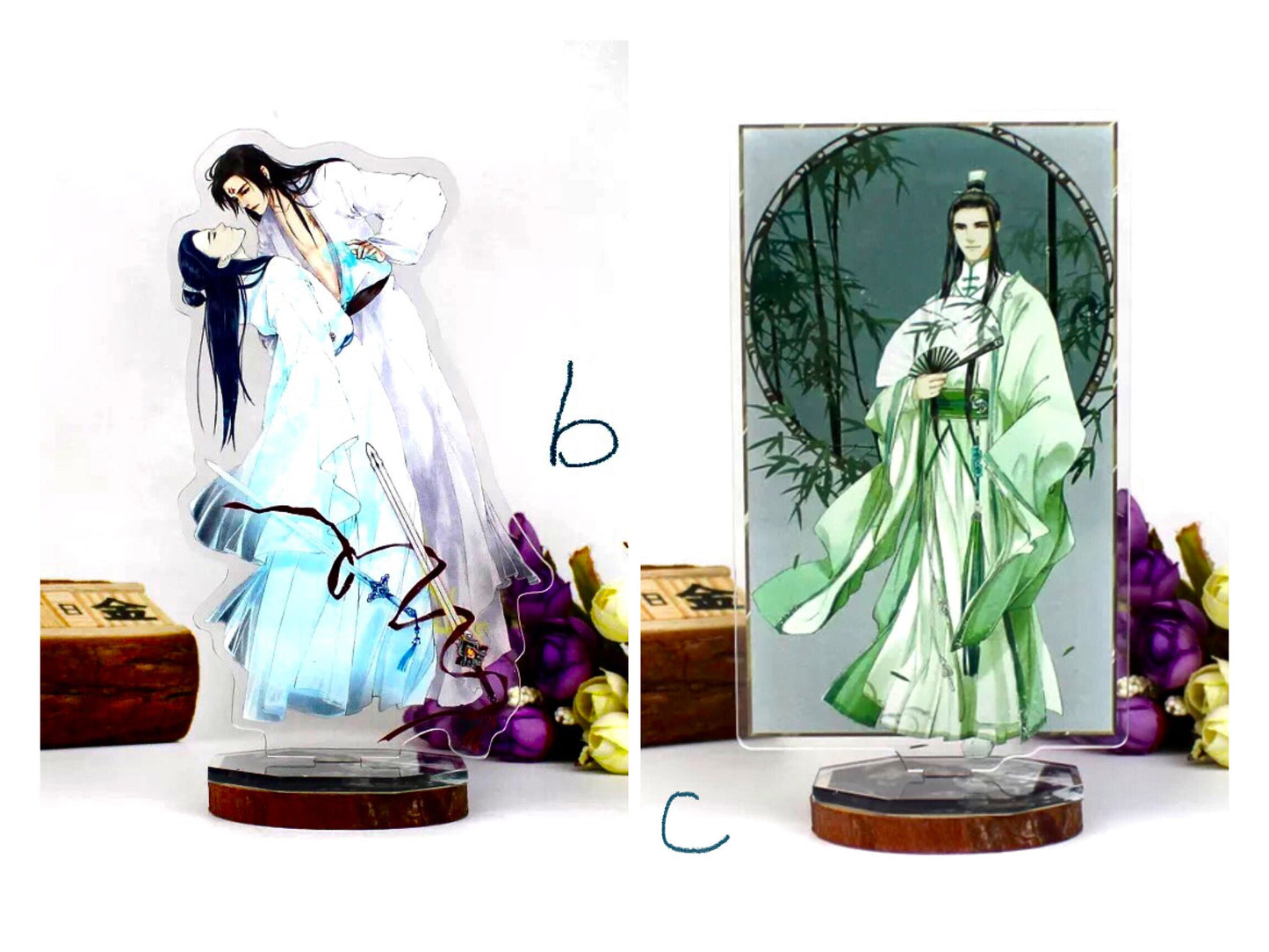 New Scumbag acrylic stands! SVSSS BL anime danmei manhua gift Scum Villainās Self Saving System bingqiu Luo Binghe Sheng Qingqiu MXTX C248