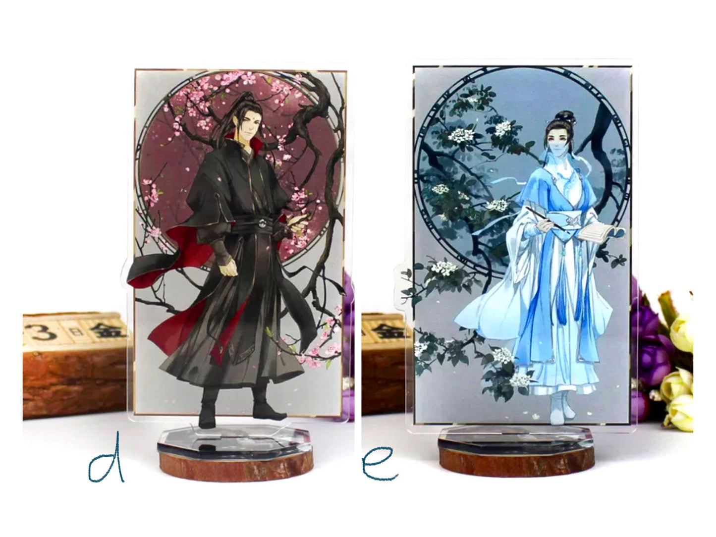 New Scumbag acrylic stands! SVSSS BL anime danmei manhua gift Scum Villainās Self Saving System bingqiu Luo Binghe Sheng Qingqiu MXTX C248