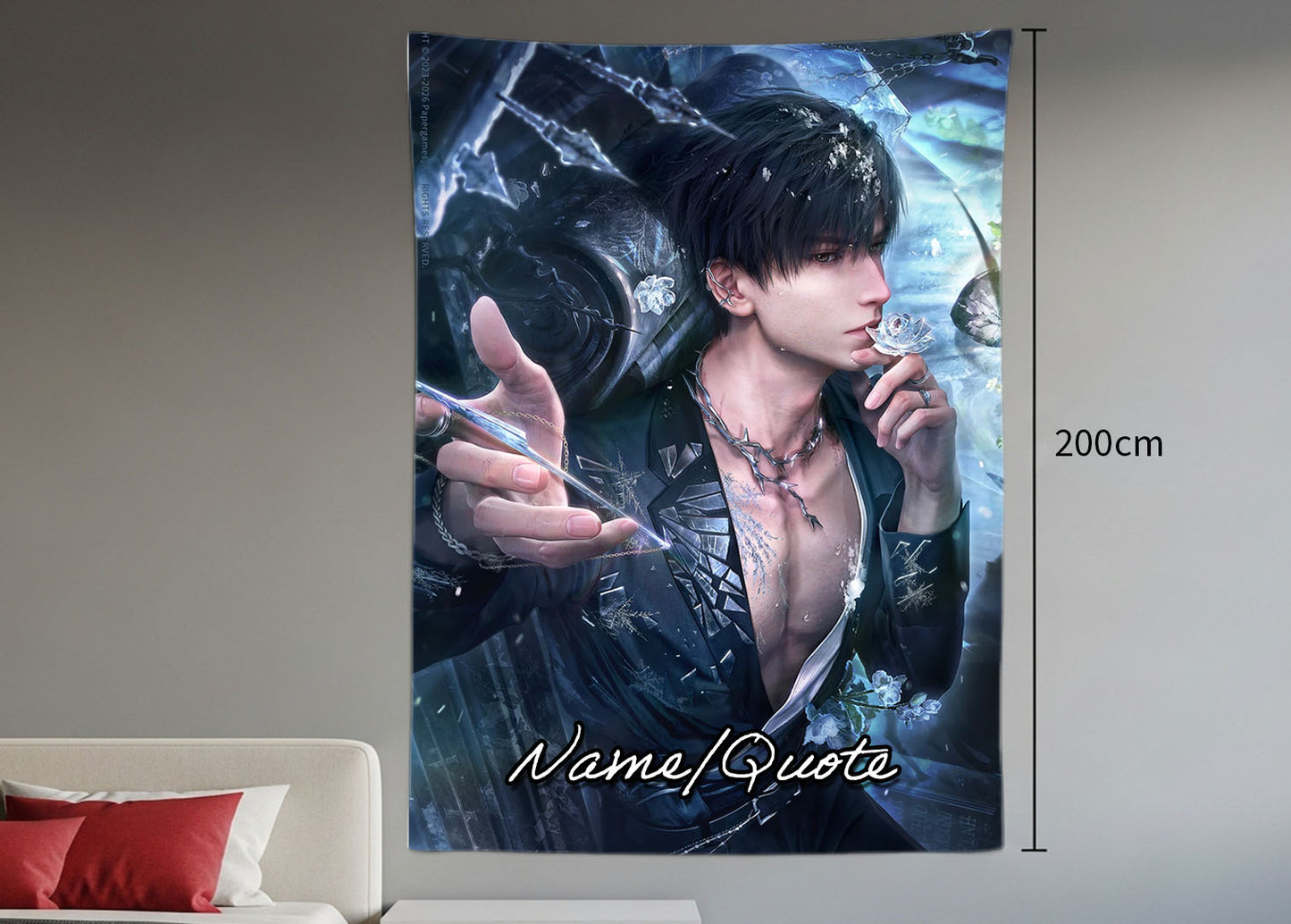 Zayne Tapestry: Love and Deepspace Wall Art, Custom Print