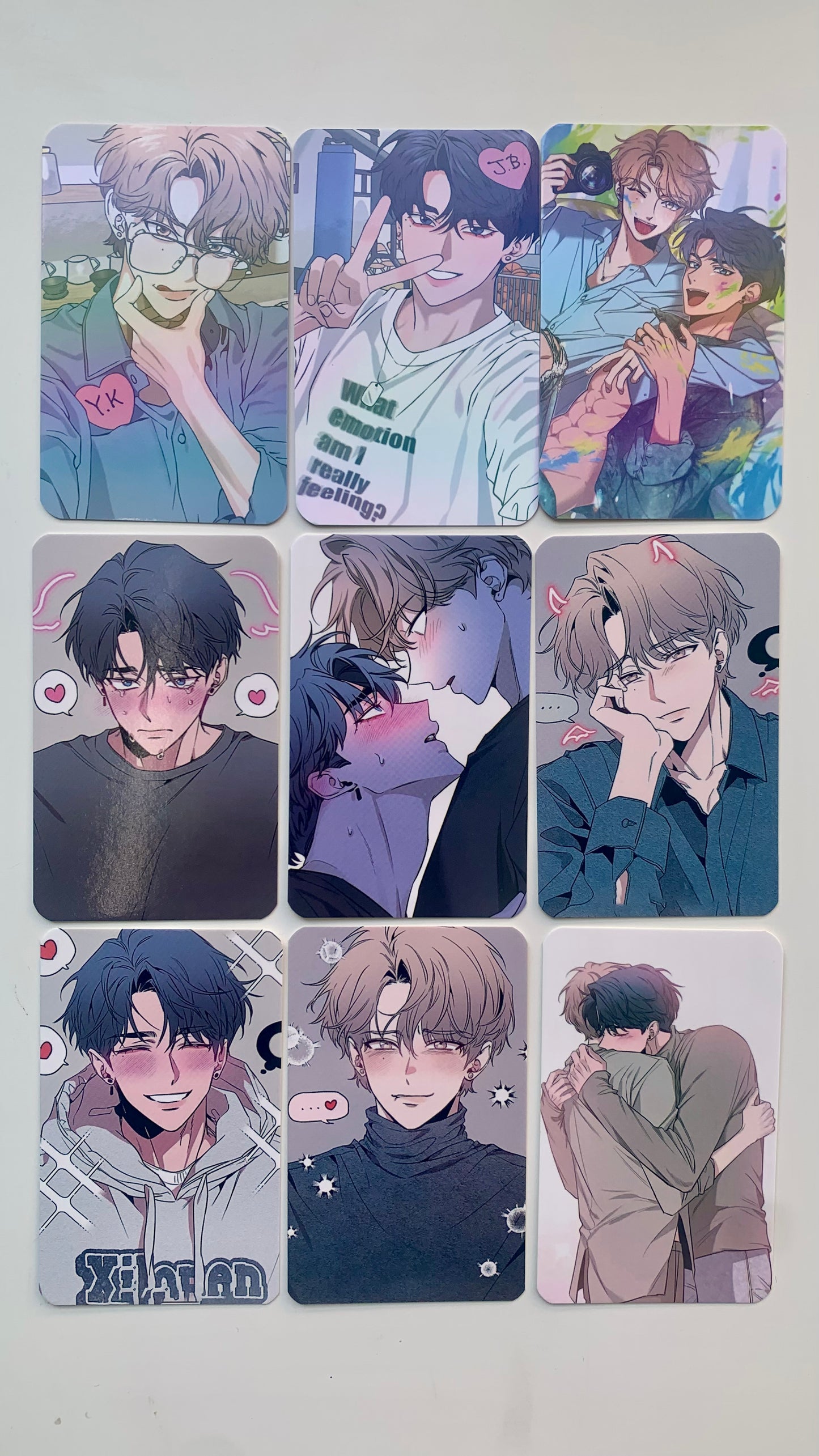 16pc/set Korean Manhwa Sketch Lomo Card Cui Yijing Li Tongbin Mini Postcard Photo Cards Fans Collection Photocards Gift CD595