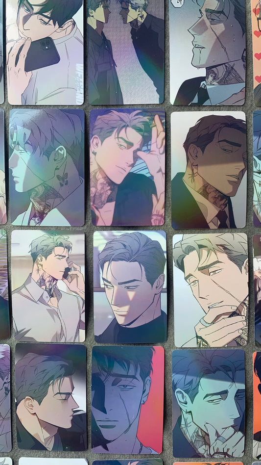 Wet Sand 55pc Laser Lomo cards  Yaoi  Korean Manhwa BL manga C127