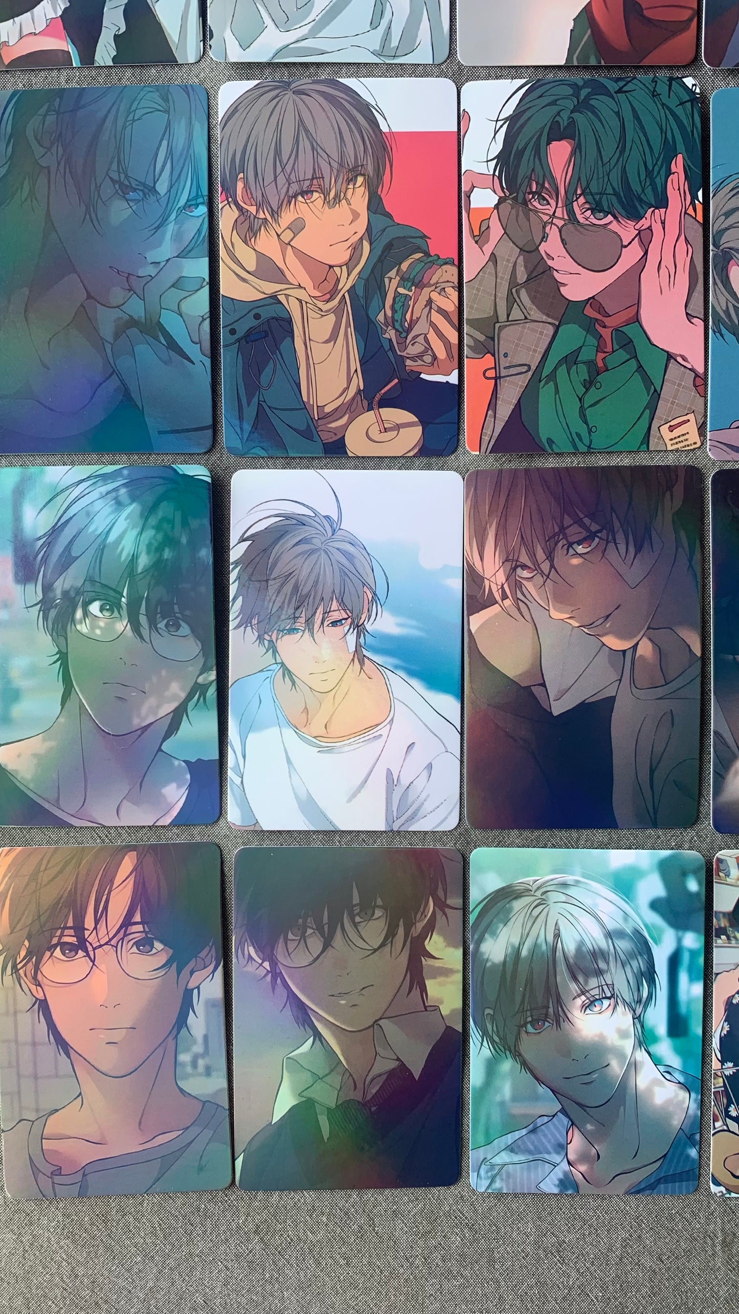 Lost in the Cloud 55pc Laser Lomo cards Yeon Skylar Baek Cirrus Yaoi  Korean Manhwa BL manga C130