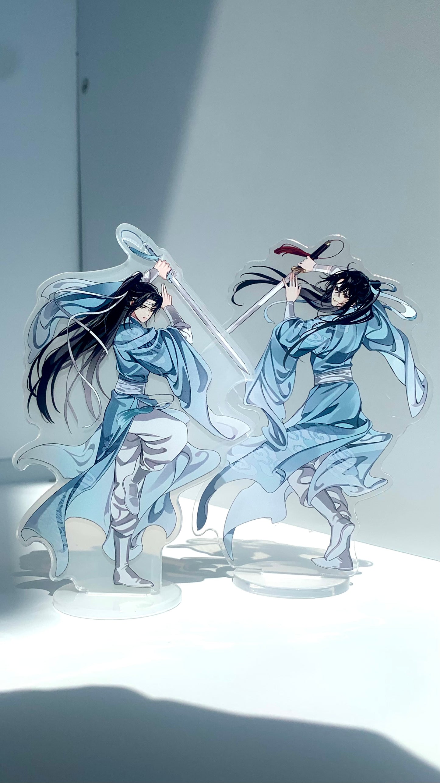 MDZS couple set acrylic standees, Wei Wuxian Lan Wangji Danmei gift BL wangxian Grandmaster of demonic cultivation founder Diabolism C153