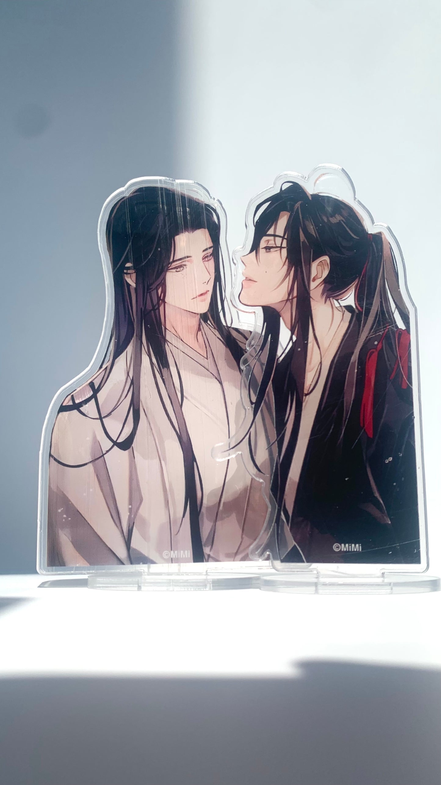 MDZS couple set acrylic standees, Wei Wuxian Lan Wangji Danmei gift BL wangxian Grandmaster of demonic cultivation founder Diabolism C154