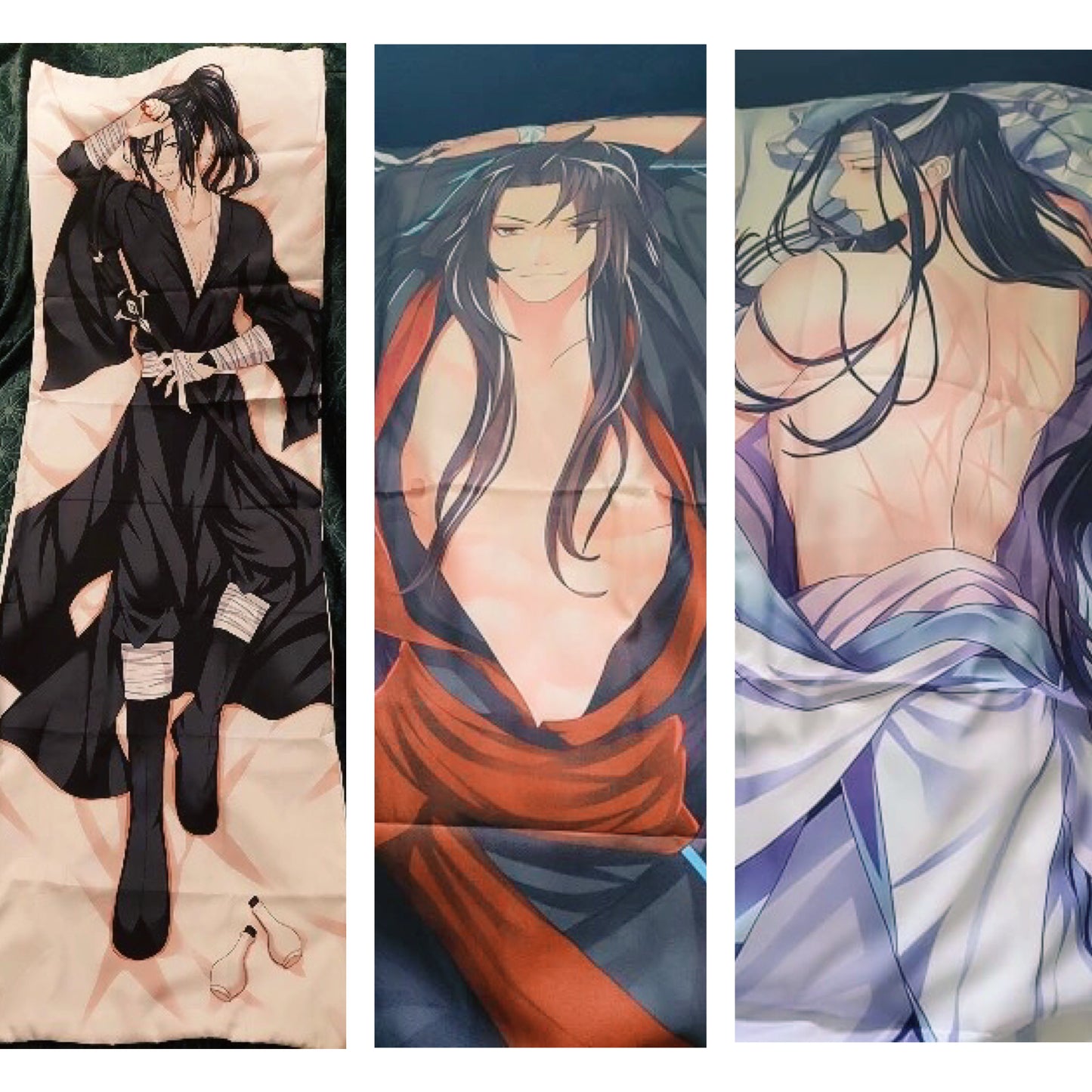 MDZS body pillow cover! fabric prints BL gift Mo Dao Zu Zhi Wei WuXian Lan wangji grandmaster of demonic cultivation MXTX pillow case C217