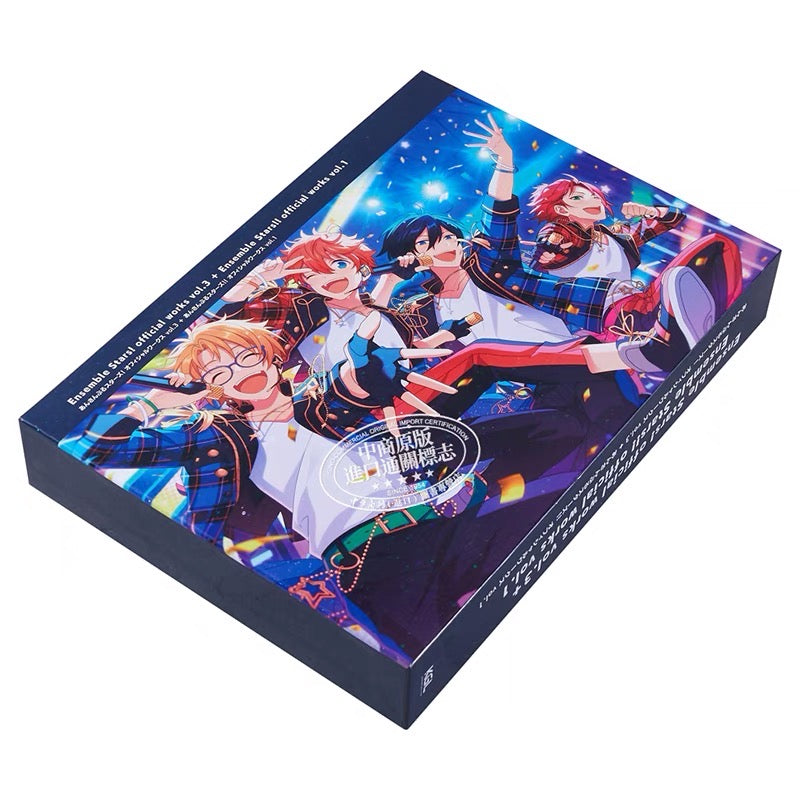 Ensemble Stars! official works vol.3 + Ensemble Stars!! official works vol.1