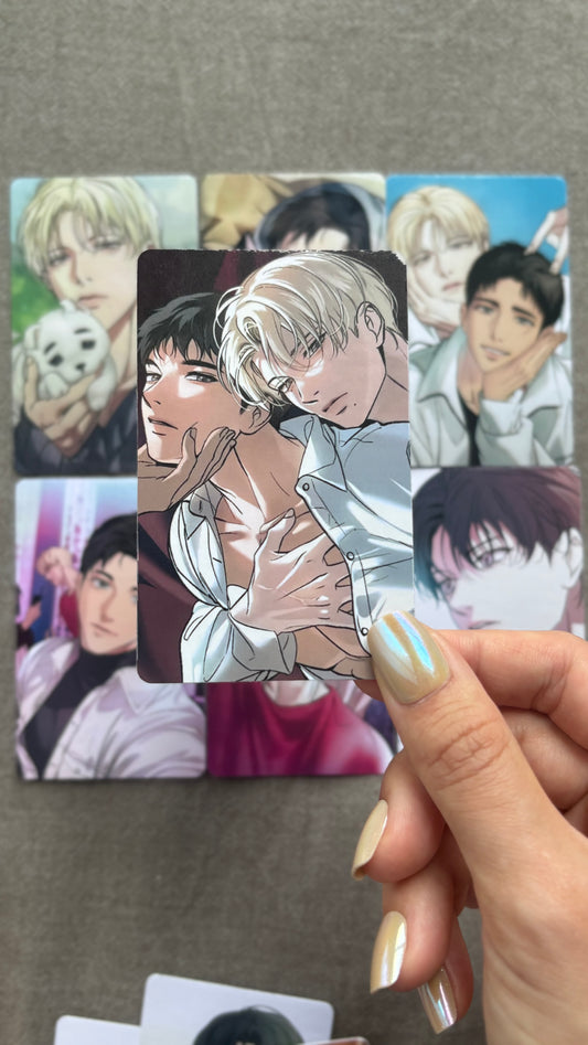40pc/set Korean Manhwa Backlight Lomo Photocards Gift D069