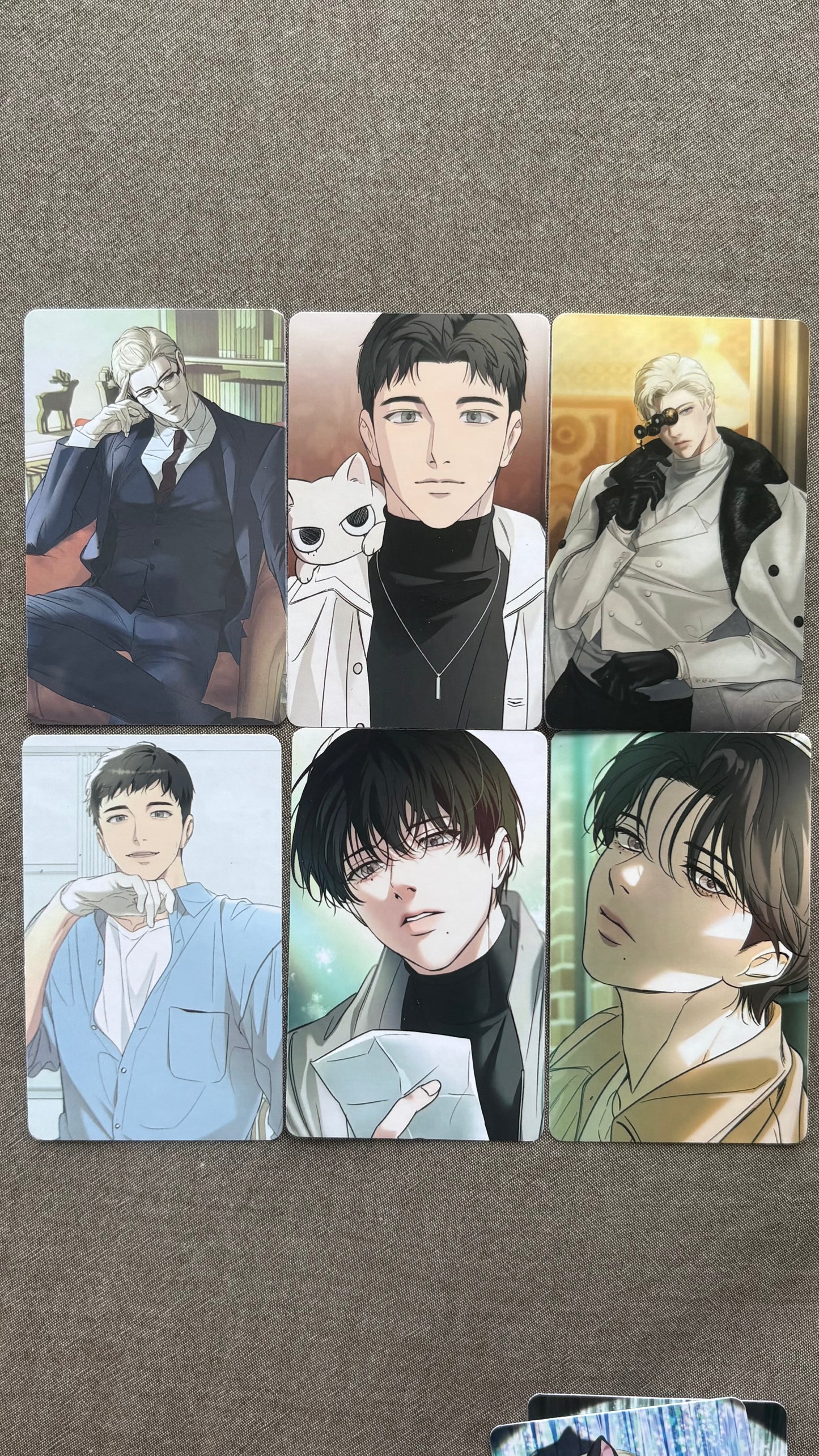 40pc/set Korean Manhwa Backlight Lomo Photocards Gift D069