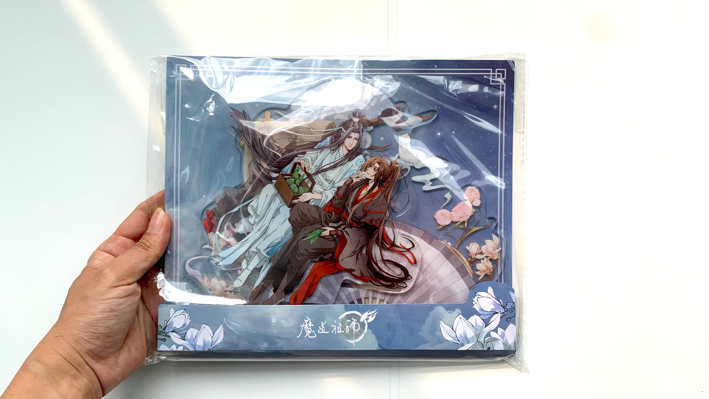 MDZS acrylic Stand Set! Wei Wuxian Lan Wangji danmei mo Dao Zu Shi Grandmaster of demonic cultivation Founder Diabolism M6B