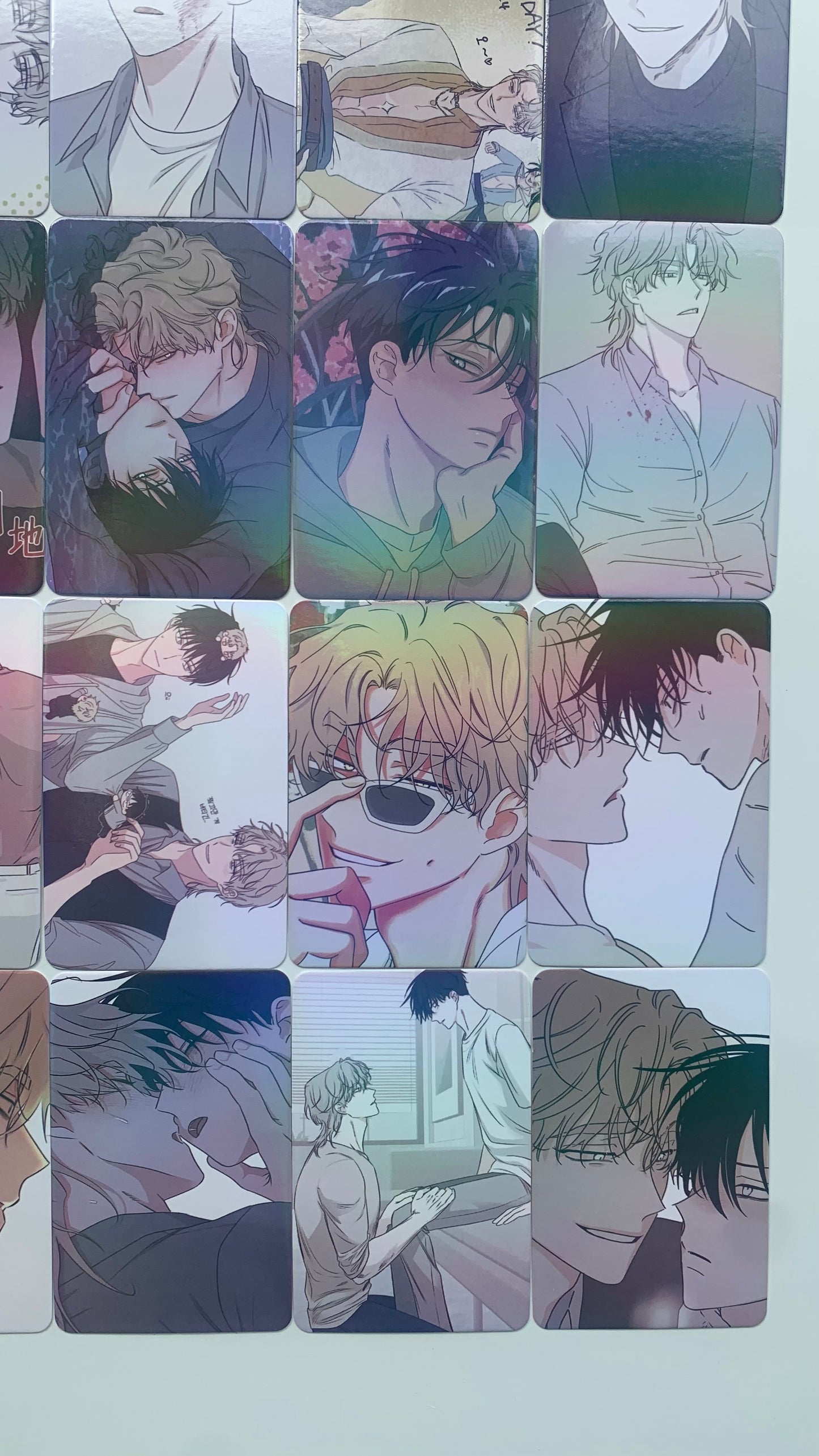 55pc Laser Lomo cards Low Tide in Twilight/Waterside Night/Muldaui Bam/Yeo Taejoo/Kim Euihyun/Korean Manhwa/BL manga C083