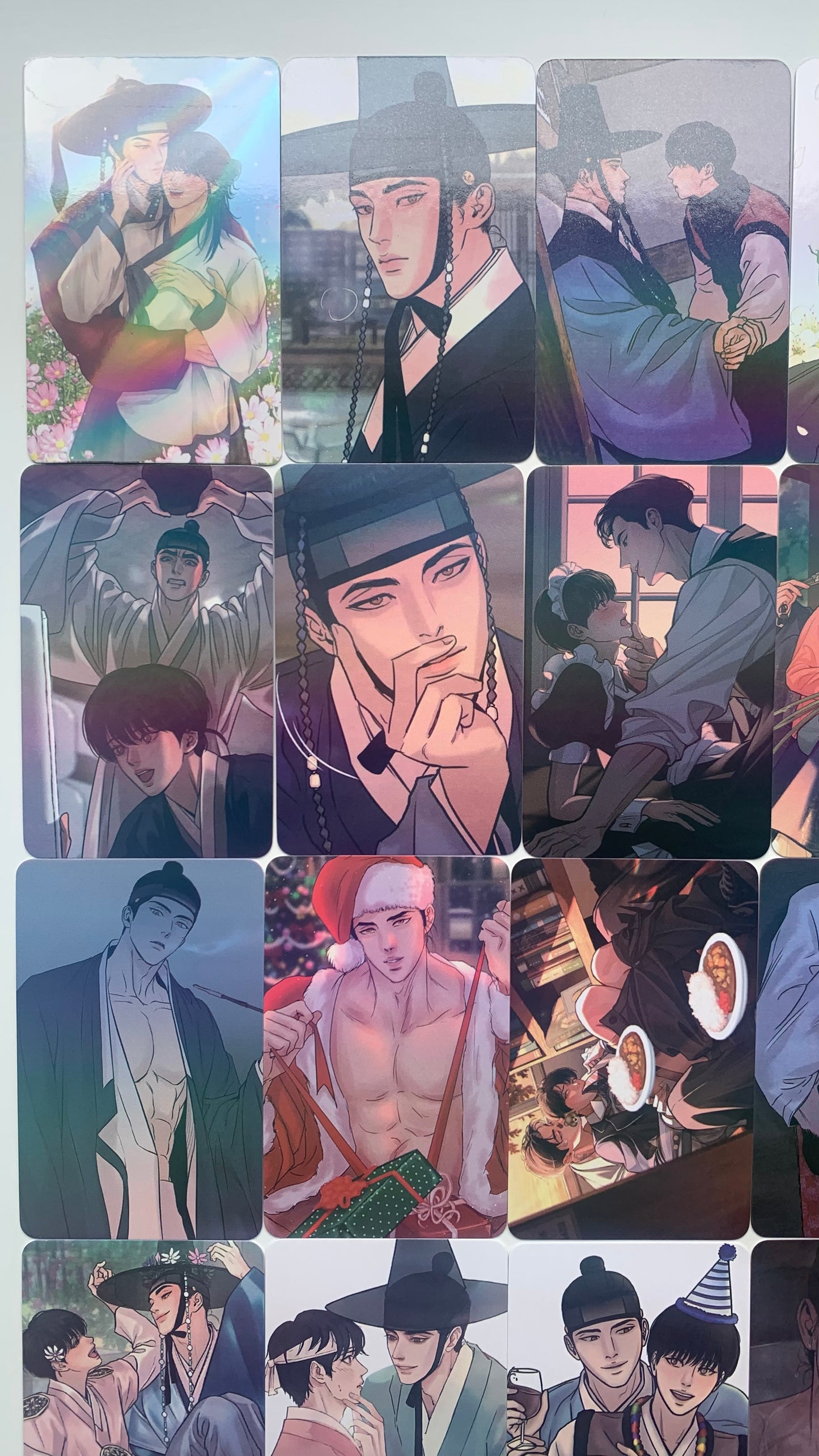 Painter of The Night Yahwacheop 55pc Laser Lomo Cards! Nakyum Seungho WEBTOON lezhin comics C086