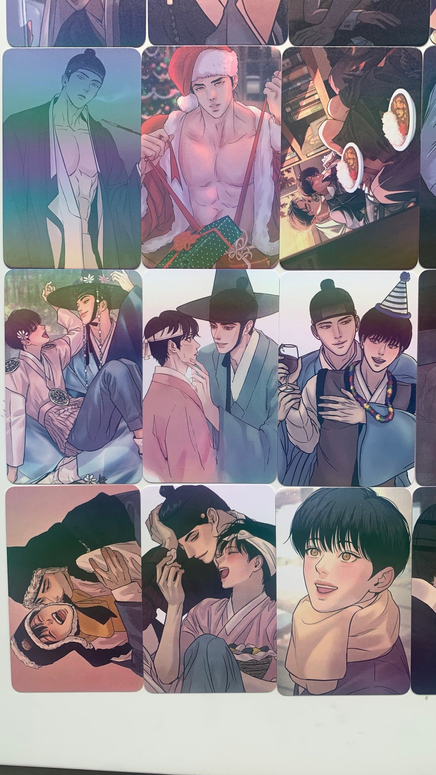 Painter of The Night Yahwacheop 55pc Laser Lomo Cards! Nakyum Seungho WEBTOON lezhin comics C086