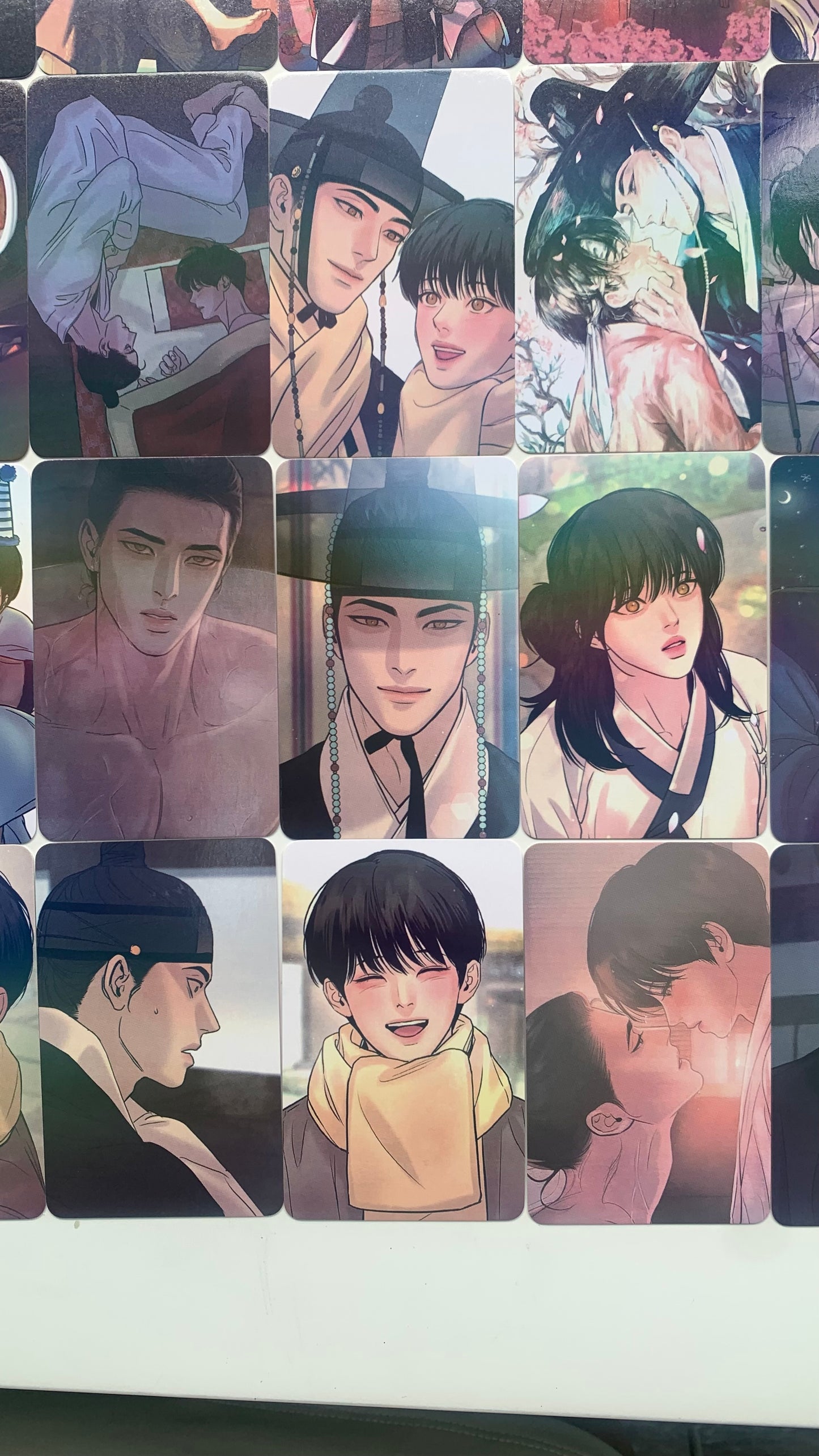 Painter of The Night Yahwacheop 55pc Laser Lomo Cards! Nakyum Seungho WEBTOON lezhin comics C086