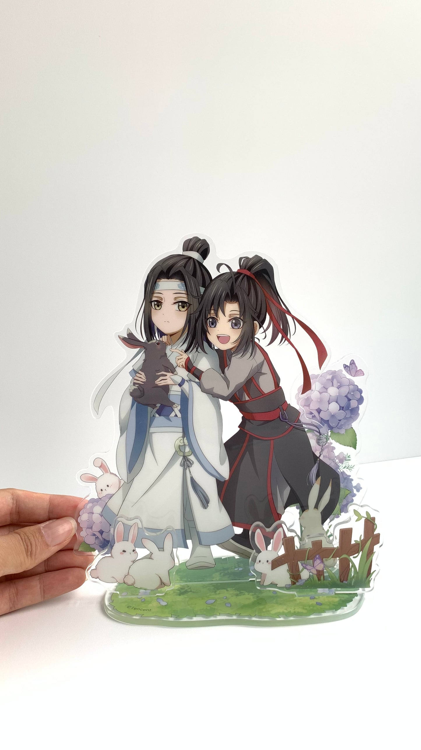 MDZS acrylic Stand Set! Wei Wuxian Lan Wangji danmei mo Dao Zu Shi Grandmaster of demonic cultivation Founder Diabolism M6E