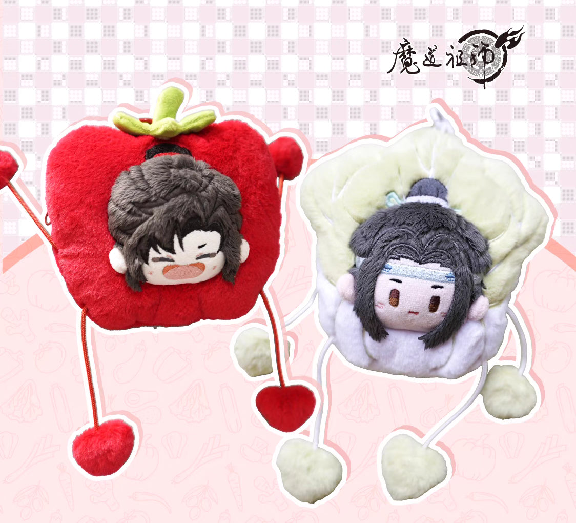 Mo Dao Zu Shi KAZE Chilli Cabbage plush! Wei Wuxian Lan Wangji MDZS gift Grandmaster of demonic cultivation founder Diabolism C629