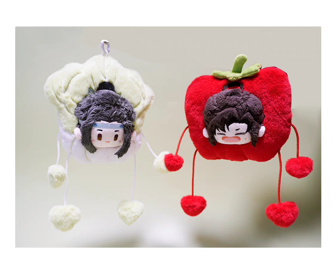 Mo Dao Zu Shi KAZE Chilli Cabbage plush! Wei Wuxian Lan Wangji MDZS gift Grandmaster of demonic cultivation founder Diabolism C629