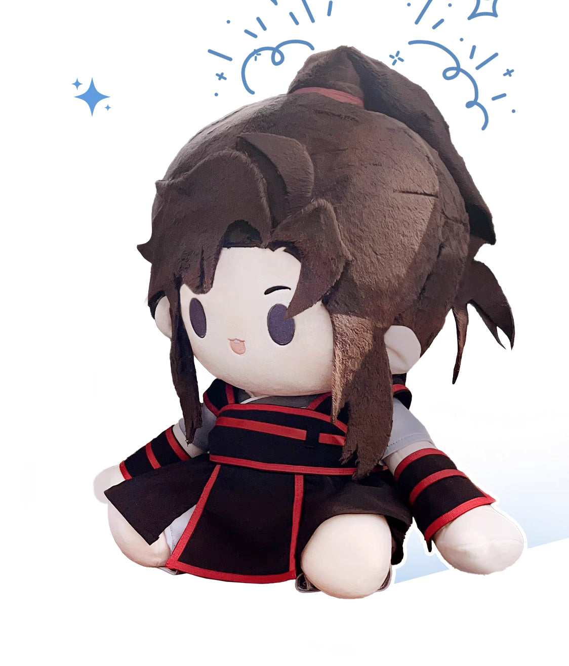 Mo Dao Zu Shi 40cm Big Doll Wei Wuxian Lan Wangji Soft Plush Grandmaster of Demonic Cultivation Plushie C672