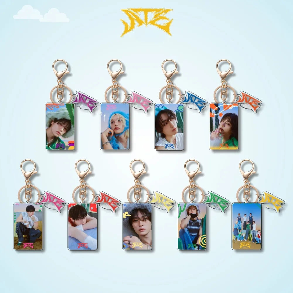 Kpop Keychain Keyring Korean Boy Band Felix Hyunjin Seungmin Han Changbin Lee Know I N Bangchan's New Album ATE Series Acrylic