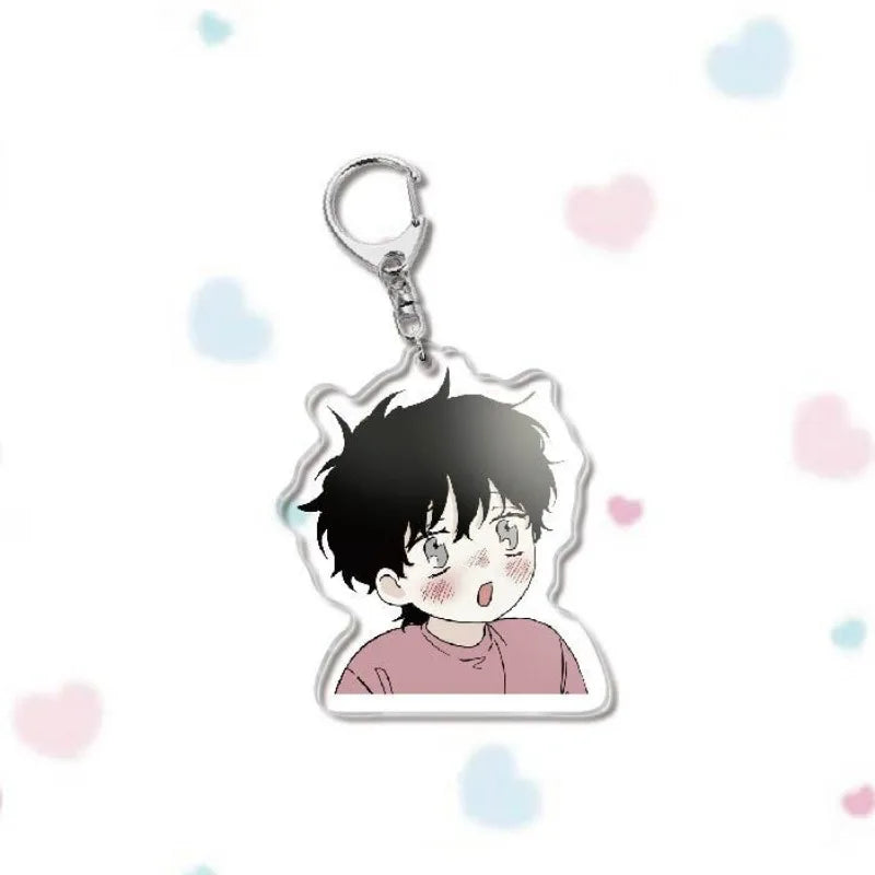 Low Tide in Twilight Keychains! Yeo TaeJu Kim EuiHyun Korean BL Manhwa Acrylic Pendant Keyring CD608