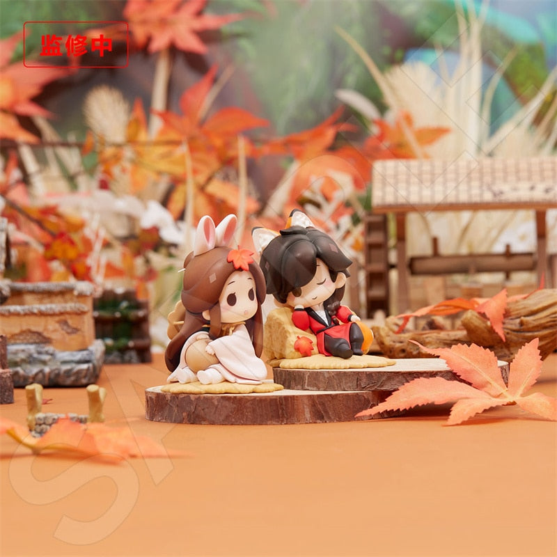 Heaven Officials Blessing Chibi Figures Anime Tian Guan Ci Fu Xie Lian Hua Cheng Statue Doll CD409