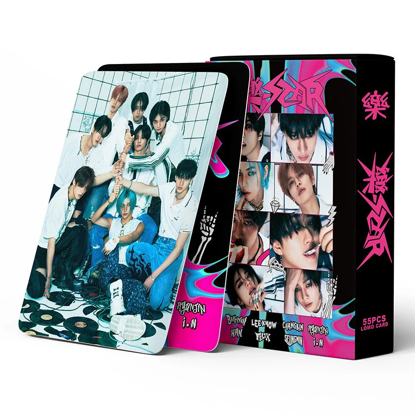 55pc/set KPOP Stray Kids Lose My Breath ATE Merch Photocards Felix
