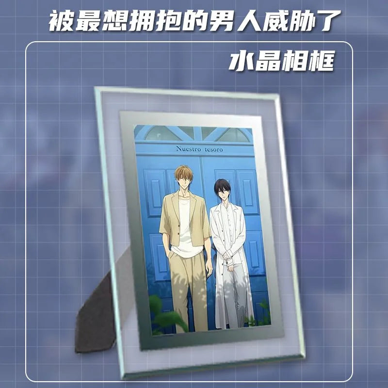 Threatened By The Man I Want To Hug The Most Album Set Artbook Painting Collection Stand Card Photo Frame CD579