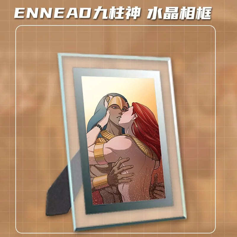 Manhwa Nine Pillars Ennead Art Album Set! Standee photoCard Small Card Sticker Photo Frame Gift CD583