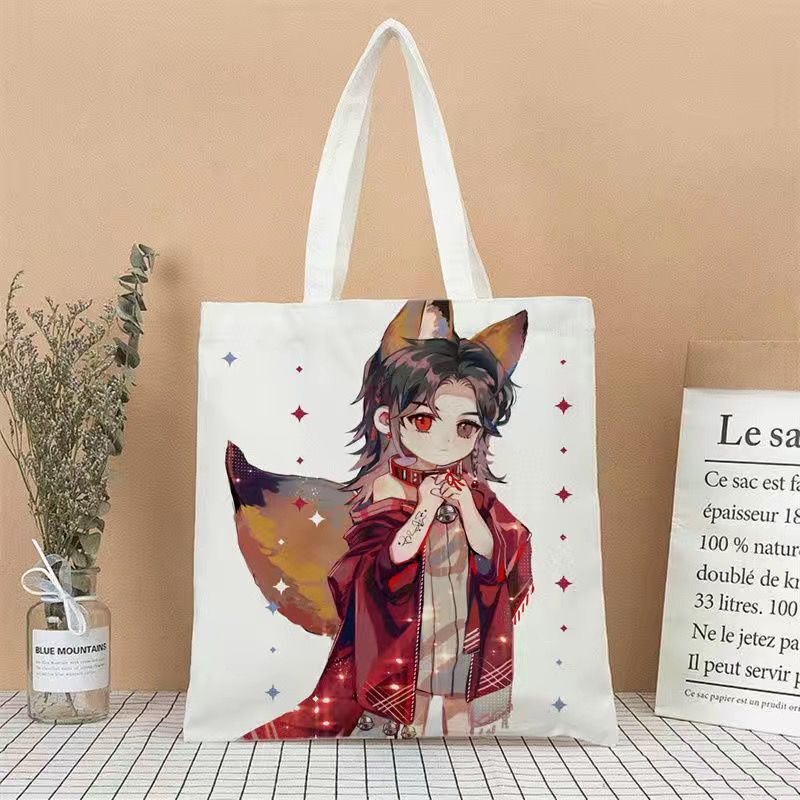 Heaven Official’s Blessing Totebag! Tian Guan Ci Fu Hua Cheng Xie Lian Canvas Shopping Bag CD418