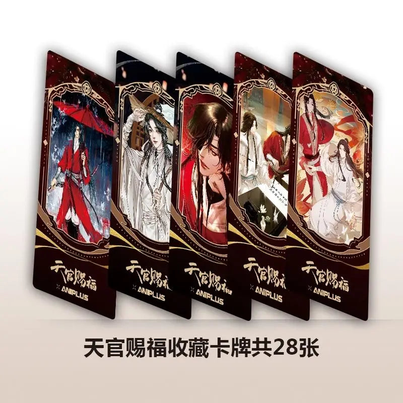 28 Sheet/Set Heaven Official's Blessing Tarot Card Collect cards Tian Guan Ci Fu Xie Lian HD Photocard Fans Collection Gift CD482