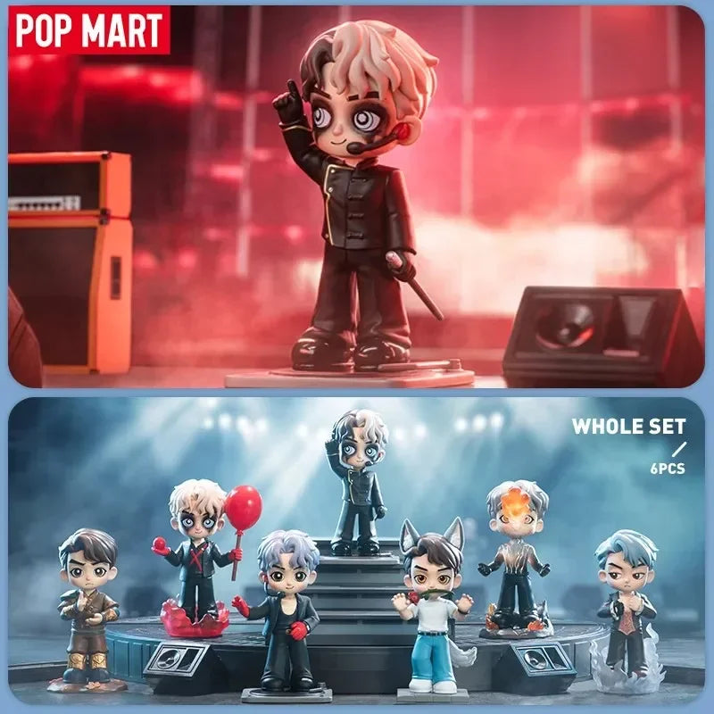 POPMART X JACKSON WANG MAGIC MAN Series Action Figure Toys Music Singer Star WANG JIA ER CD679