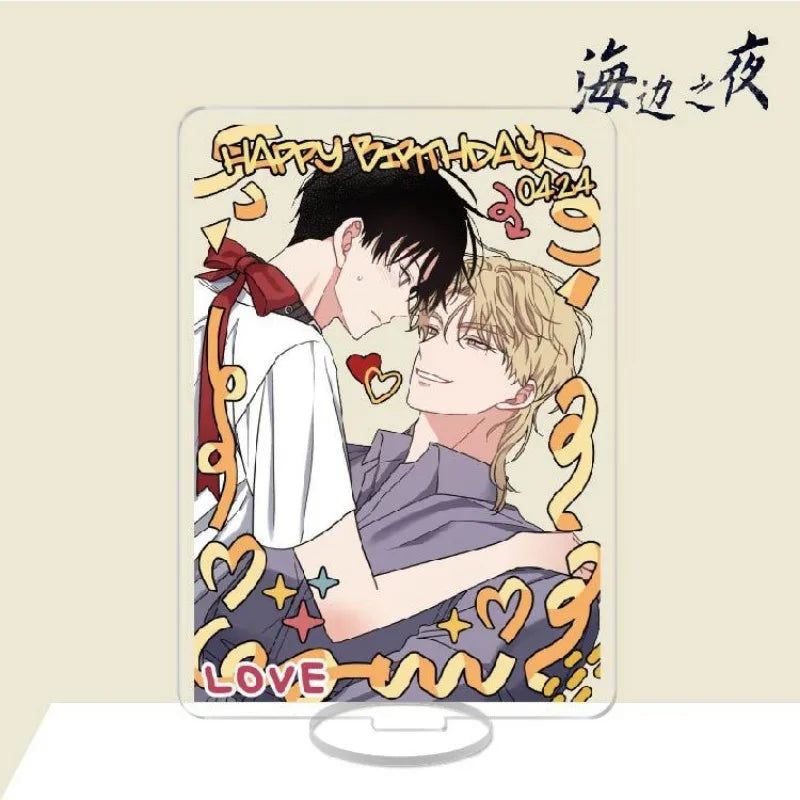 Korean Anime Low Tide in Twilight Acrylic Stand Yeo TaeJu Kim EuiHyun Manhwa Desk Display Decor CD658