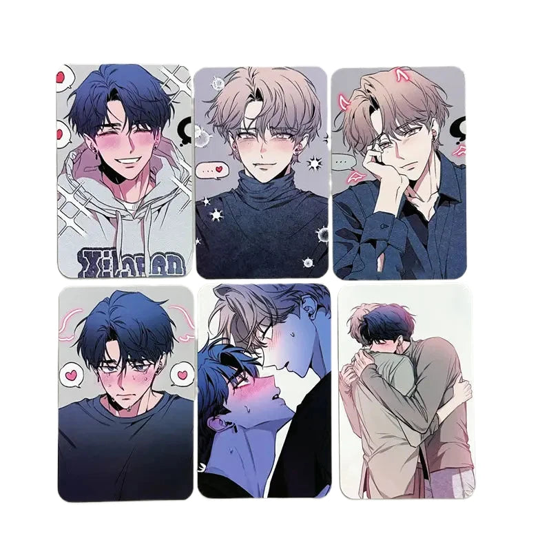 16pc/set Korean Manhwa Sketch Lomo Card Cui Yijing Li Tongbin Mini Postcard Photo Cards Fans Collection Photocards Gift CD595