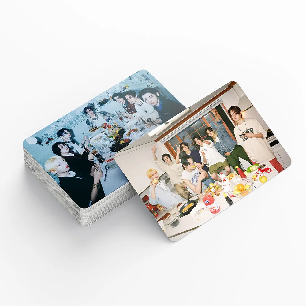 55Pcs Kpop Boys Idol New Album ROMANCE : UNTOLD Lomo Card Photocards XO (Only If You Say Yes) Postcards Fans Collection Souvenir