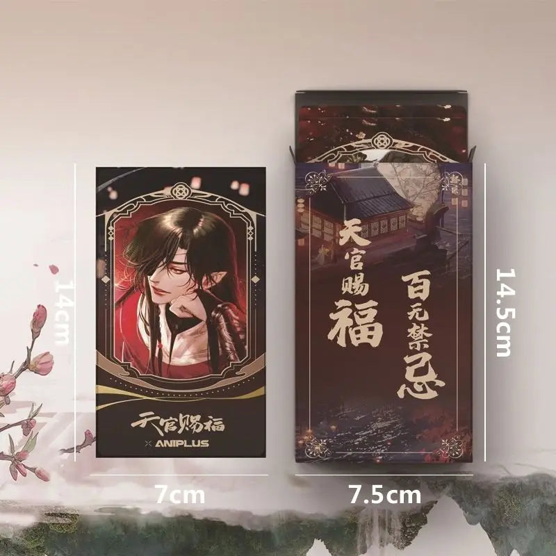 28 Sheet/Set Heaven Official's Blessing Tarot Card Collect cards Tian Guan Ci Fu Xie Lian HD Photocard Fans Collection Gift CD482