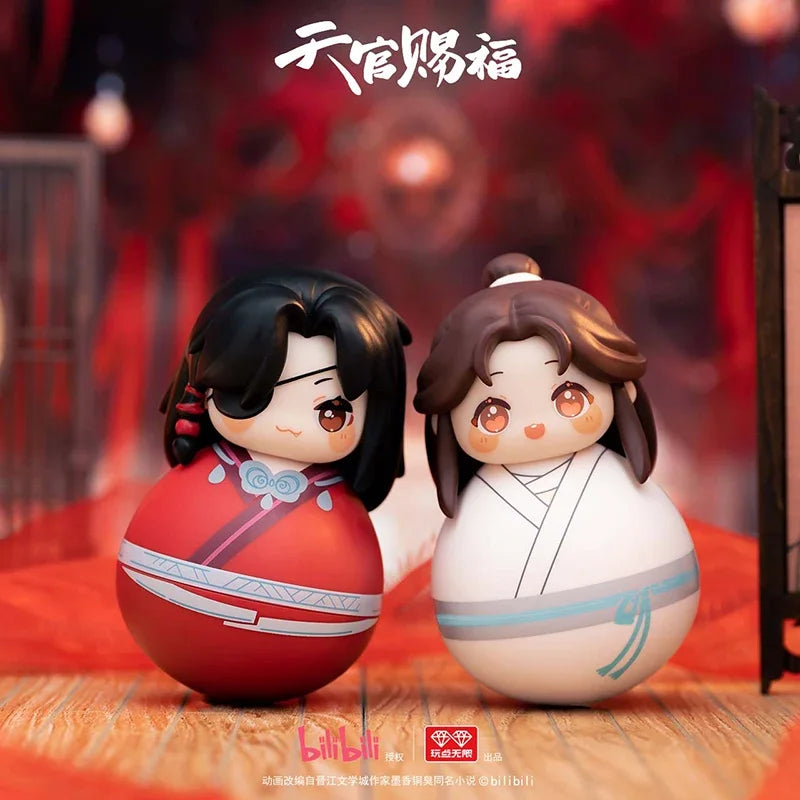 Heavenly Officials Blessing Tumbler Blind Box Tian Guan Ci Fu Anime Xie Lian Hua Cheng Mysterious Surprise Toy Figure Doll Gift CD504