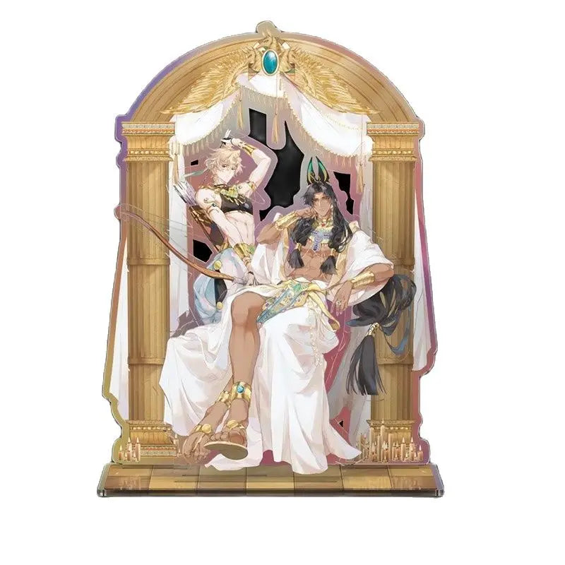 See You My King Acrylic Stands Zhang Li, Mehemis Shikishi Card Badge Bookmark Quicksand Ornaments Cosplay Gift CD695