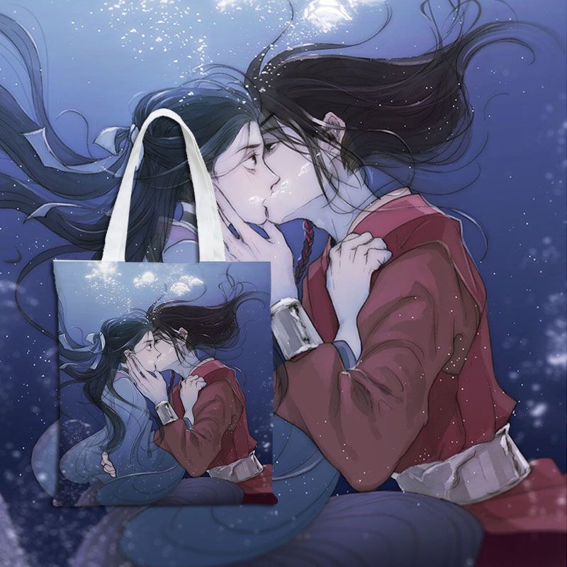 Heaven Official’s Blessing Totebag! Tian Guan Ci Fu Hua Cheng Xie Lian Canvas Shopping Bag CD418