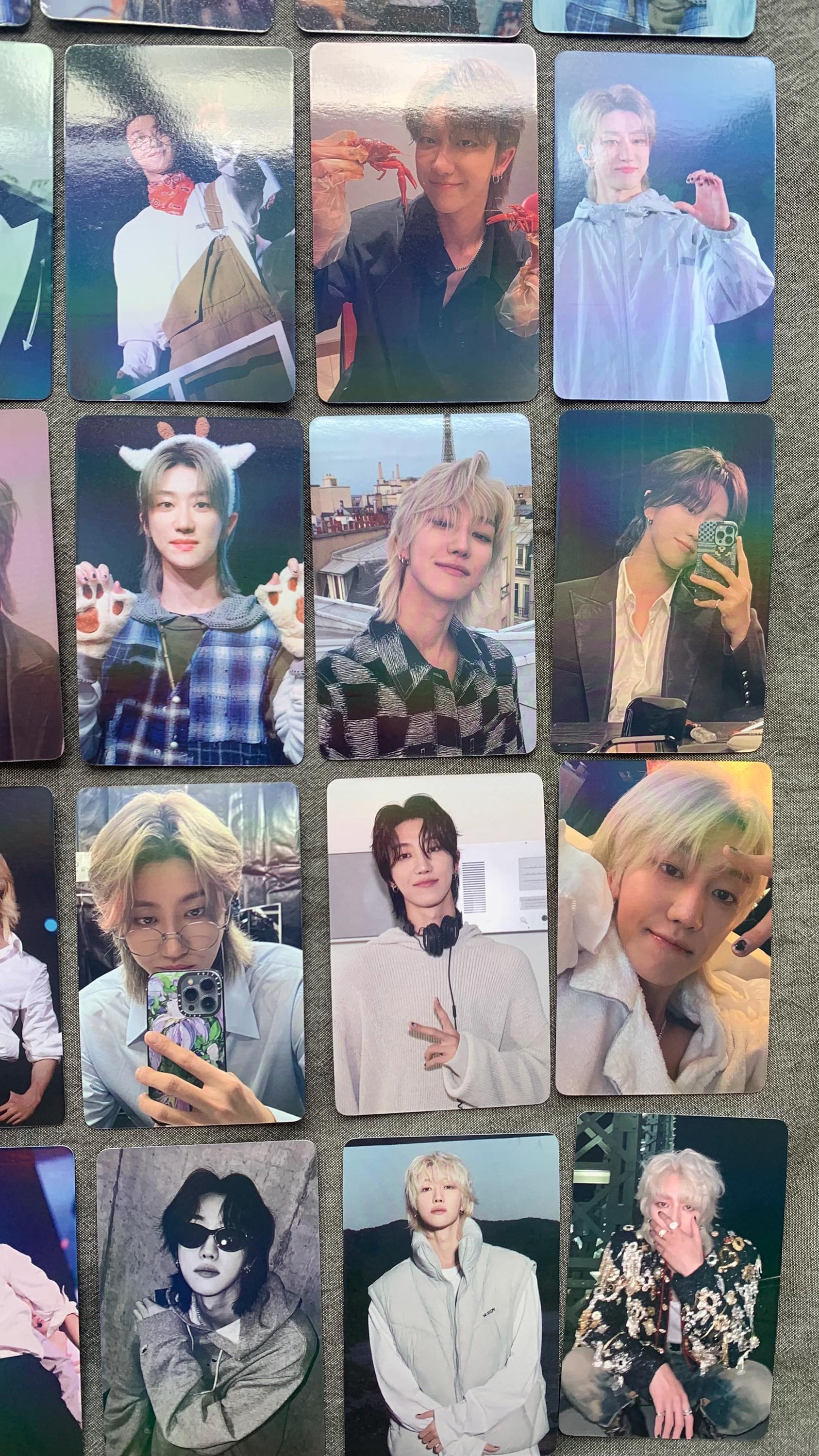 Minghao Seventeen 55pc/set The8 KPOP Photocards SVT merch lomo card C064