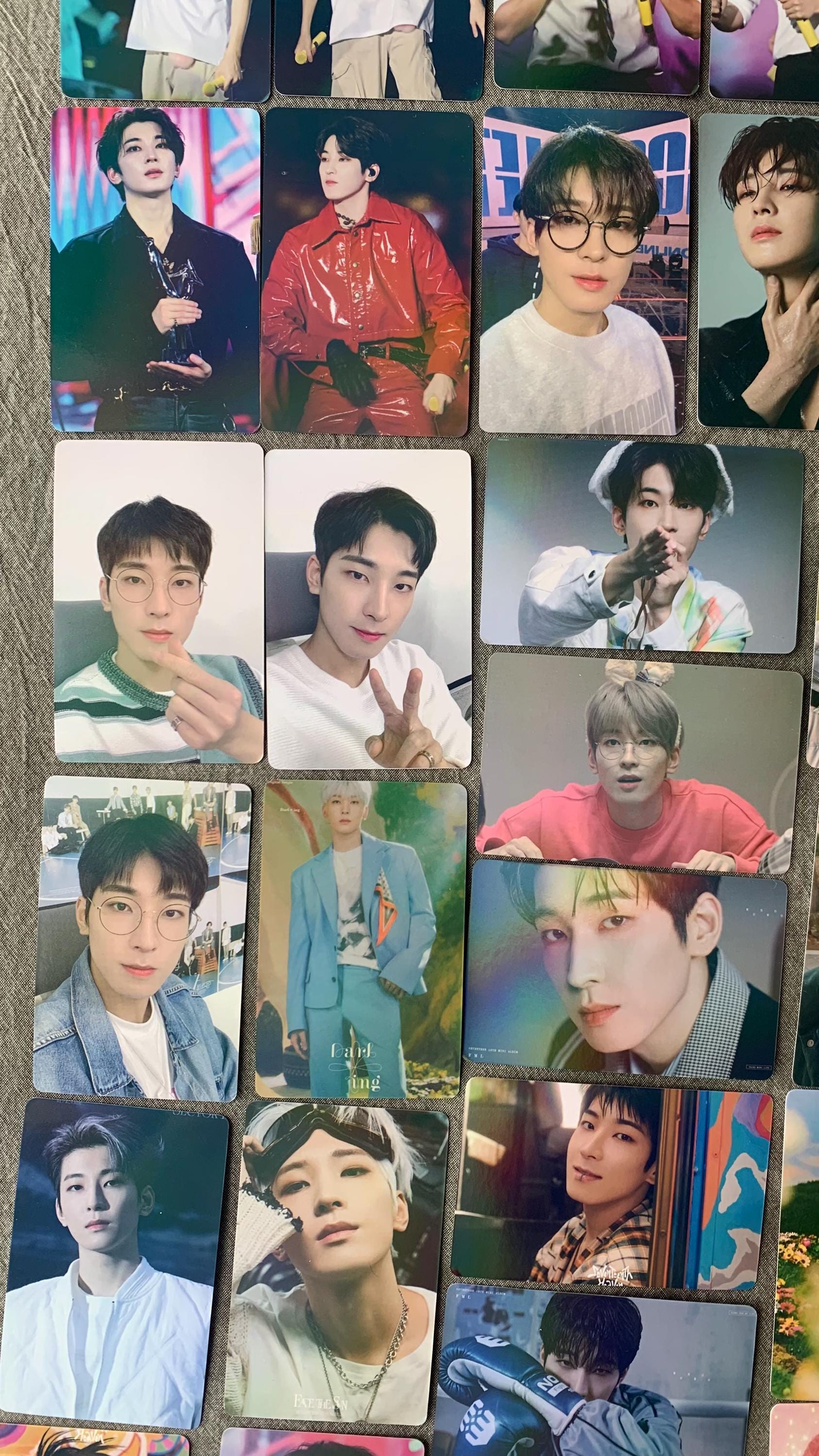 Wonwoo Seventeen 55pc/set KPOP Photocards SVT merch lomo card C066