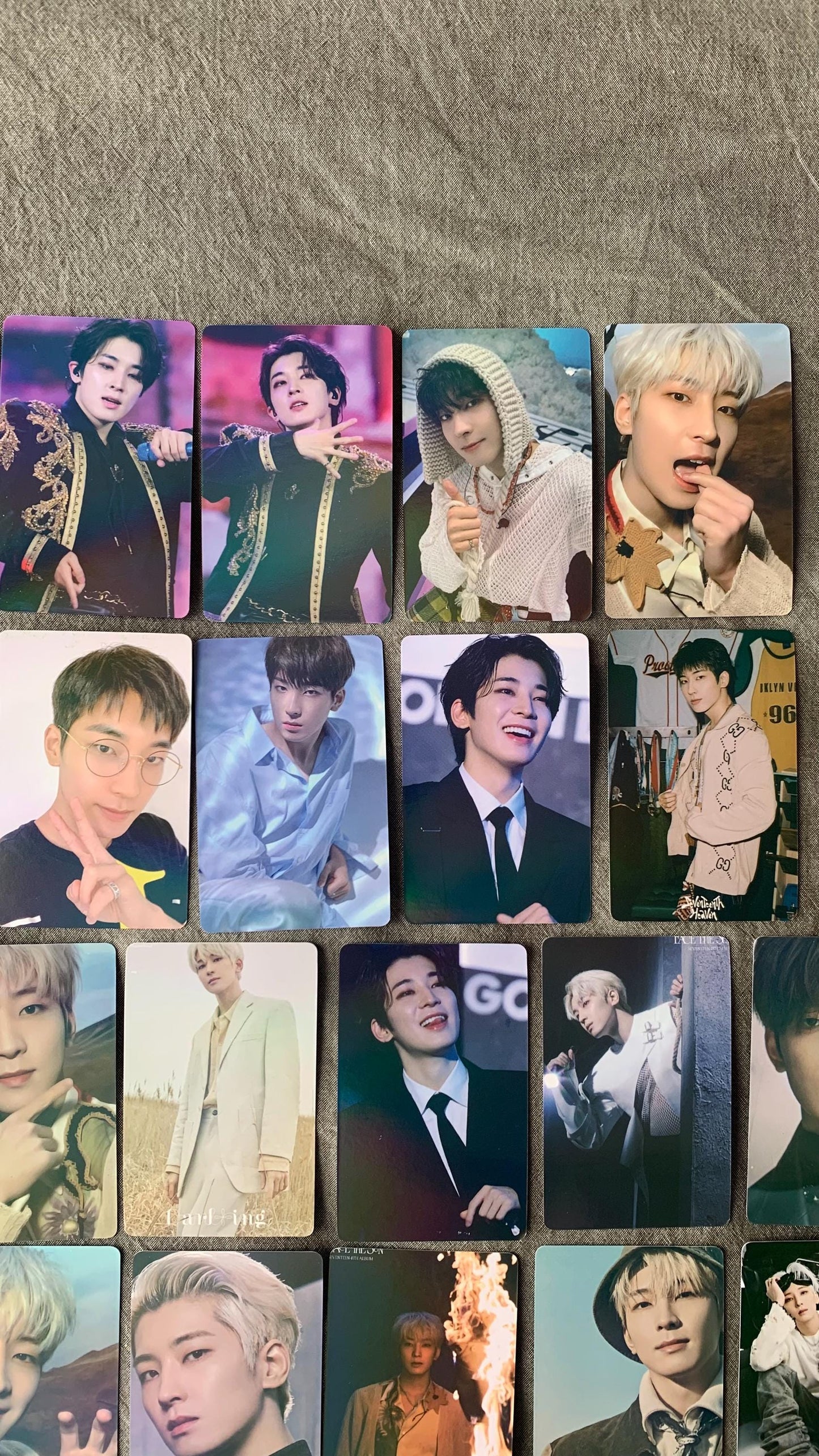 Wonwoo Seventeen 55pc/set KPOP Photocards SVT merch lomo card C066