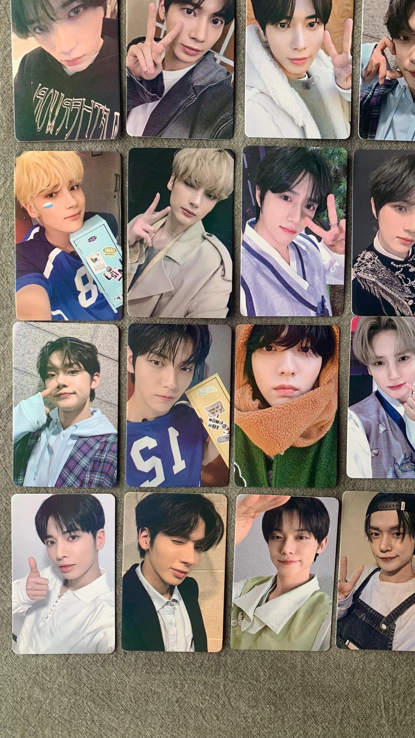 TXT 55pc/set Tomorrow by Together KPOP Photocards Yeonjun Soobin Beomgyu Taehyun HueningKai Tubatu merch lomo card C067